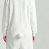Rabbit long ear solid color jumpsuit parent-child outfit adult home wear children's pajamas
